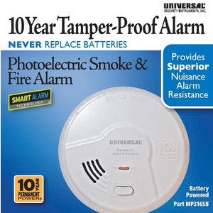  10 Year Battery Powered Photoelectric Smart Smoke/Fire Alarm