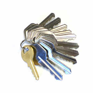 Inspector Key Set (11 Keys with codes)