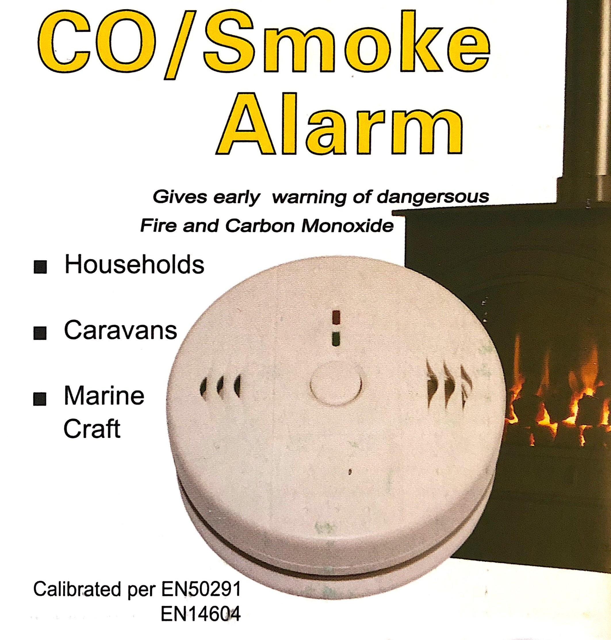 COSMOKE -               Battery Operated CO/Smoke Alarm