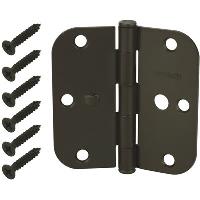 ORBHINGE - Everbilt 3-1/2 in. Oil Rubbed Bronze 5/8 in. Radius Security Door Hinges Value Pack (3-Pack) - 30% Discount Sale