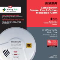 AMIC3511SB -   Sensing Plus AMIC3511SB Multi Criteria Combo Smoke, Fire &amp; Carbon Monoxide Alarm With 10 Year Battery