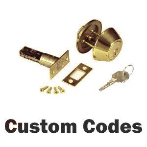     Custom & HUD KeyCode Deadbolts