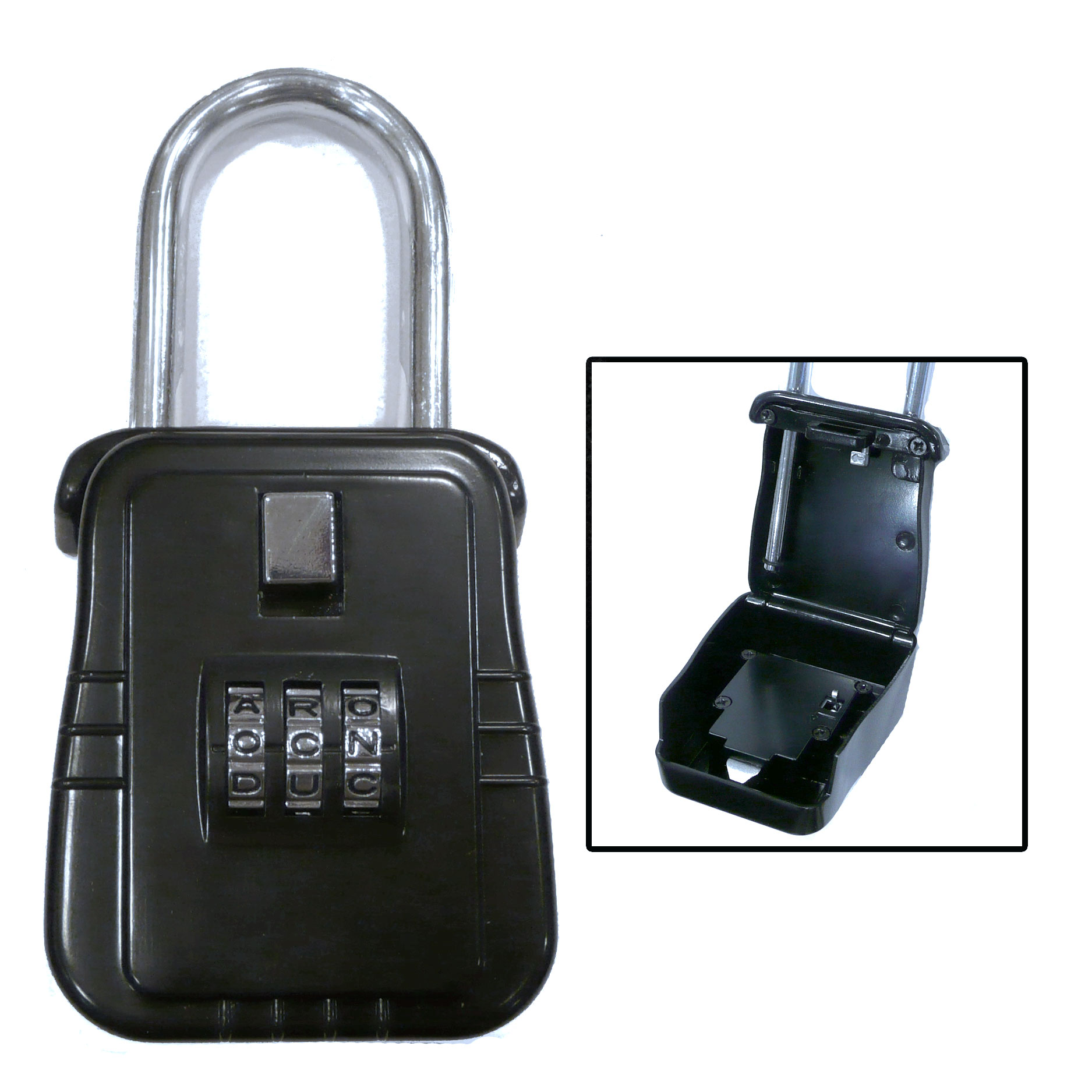Lockbox With Letter Combination Lockbox With Letter Combination