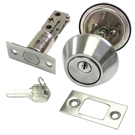 Satin Nickel Finish Entry Door Lock Set – Gippsland Series