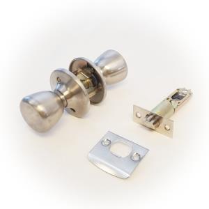  Satin Nickel Finish Passage Door Knob