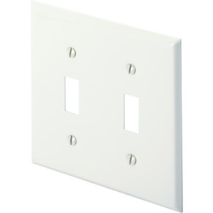     Wall Plate, Double Switch (pack Of 10)